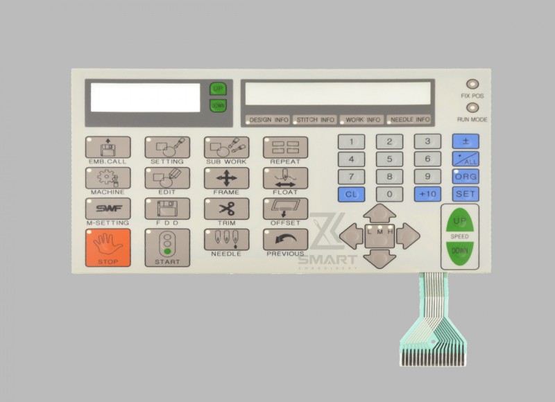 GP-047408 Tastatura sa tastaturama 10003AAT10 tastatura tastatura tastatura na tastaturi membranski prekidač Generic SWF T1201 rezervni dijelovi za vez rezervni dijelovi
