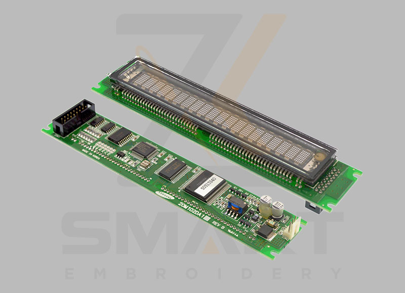 20m102DA1 Operativni likovi za glavu VFD rabljeni ekran zaslon matrice MATRIX modul 5VDC Power Paralel Serial sučelje
