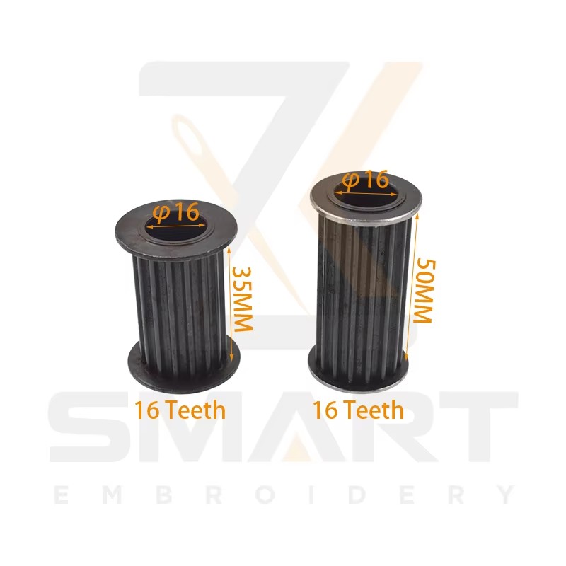 Tajima SWF mašina za vezanje dijelova Pulley Željezni materijal S5M 16 Zubi 35/50 MM 501490030S12 UN110030B000 501470050S11