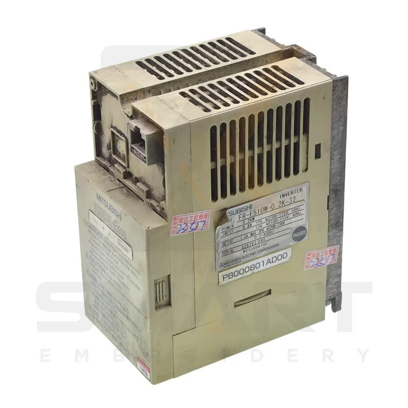 Tajima zamrzavanje mašina dijelovi korišteni inverter PB000801AD00 FR-E510W-0.2K-32
