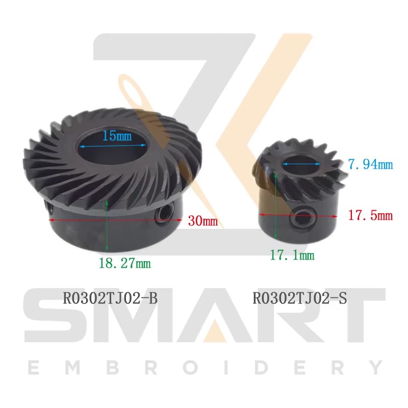 Beverl Gears za Tajima mašine za vezivanje R0302TJ02-B R0302TJ02-S